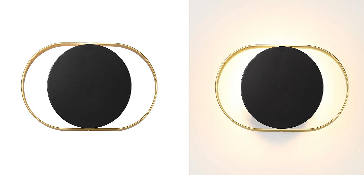 Бра Globo Ocular Sconce Oval Black Бра Globo Ocular Sconce Oval Black - Loft-Concept в Самаре