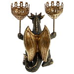 Подсвечник в виде дракона Dragon with Two Candlesticks варинант исполнения - 4 | Loft Concept в Самаре