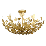 Потолочный светильник с абажуром оформленным в виде стаи бабочек Eternal Butterflies варинант исполнения - 2 | Loft Concept в Самаре