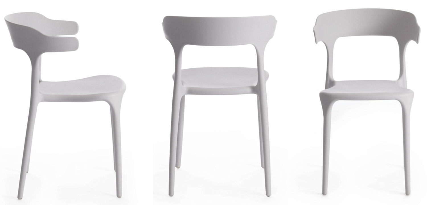 Стул Joris White Plastic Стул Joris White Plastic - Loft-Concept в Самаре