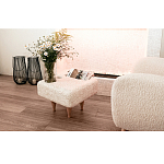 Керамический столик на деревянных ножках «Квадро» варинант исполнения - 8 | Loft Concept в Самаре