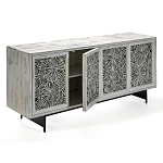 Буфет в гостиную с инкрустацией Palm Sideboard with Bone Inlay варинант исполнения - 4 | Loft Concept в Самаре