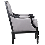 Кресло Harry Armchair black and grey velour варинант исполнения - 2 | Loft Concept в Самаре