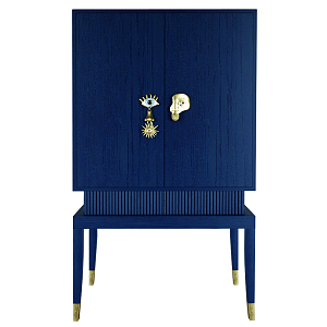 Кабинетный шкаф Elsa Dreams Blue с 2-мя ящиками