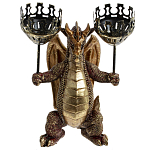 Подсвечник в виде дракона Dragon with Two Candlesticks варинант исполнения - 5 | Loft Concept в Самаре