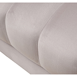 Диван двухместный велюровый бежевый Facilities Status варинант исполнения - 3 | Loft Concept в Самаре