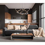 Люстра с подвесами в форме треугольников Niamh Barry варинант исполнения - 11 | Loft Concept в Самаре