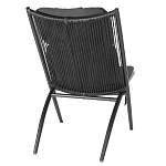 Кресло плетеное с мягкими подушками для сиденья и спины Hancock варинант исполнения - 6 | Loft Concept в Самаре