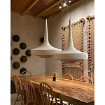 Подвесной вязаный бежевый светильник «Лампа Марракеша» варинант исполнения - 2 | Loft Concept в Самаре