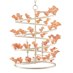 Люстра спиралевидная с фигурками птенцов Playful Chandelier варинант исполнения - 2 | Loft Concept в Самаре