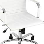 Офисное кресло Renal Low White варинант исполнения - 6 | Loft Concept в Самаре