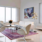 Торшер в виде белых и золотых цветов каллы Refined Taste of Light варинант исполнения - 1 | Loft Concept в Самаре