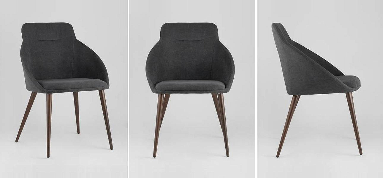 Стул Queenie Chair Серый Цвет Стул Queenie Chair Серый Цвет - Loft-Concept в Самаре