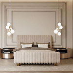 Подвесной светильник с 5-ю белыми шарообразными плафонами Bubble Chandelier варинант исполнения - 5 | Loft Concept в Самаре