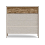 Комод 4 ящика с подсветкой на рельефном фасаде Warm Industrial варинант исполнения - 5 | Loft Concept в Самаре