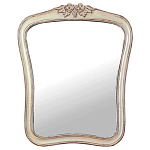 Настенное зеркало в деревянной состаренной раме Martine Wall Mirror варинант исполнения - 1 | Loft Concept в Самаре