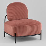 Кресло Стоун велюр рельефный коралловый варинант исполнения - 1 | Loft Concept в Самаре
