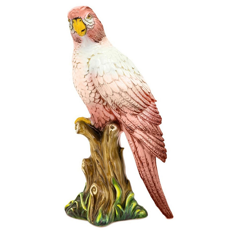 Статуэтка Parrot Big Pink Coral Розовый Коралловый в Самаре | Loft Concept 