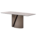 Стол обеденный керамический серый Servorios варинант исполнения - 2 | Loft Concept в Самаре