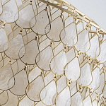 Люстра многоярусная с декором из натуральной морской ракушки Iridescent Light варинант исполнения - 9 | Loft Concept в Самаре