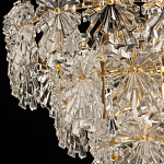 Люстра многоярусная с объемными прозрачными цветами Hanging Flowers варинант исполнения - 8 | Loft Concept в Самаре