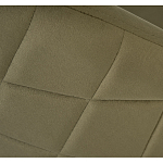 Стул велюровый хаки на золотистых металлических ножках Vendramin Chair варинант исполнения - 5 | Loft Concept в Самаре