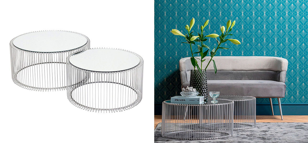 Кофейный столик круглый Дуэт Anthony Кофейный столик круглый Дуэт Anthony - Loft-Concept в Самаре