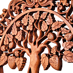 Панно из дерева LeafBerry Panel With Trees варинант исполнения - 2 | Loft Concept в Самаре