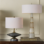 Настольная лампа с конусовидным каменным корпусом Regency варинант исполнения - 3 | Loft Concept в Самаре