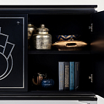 Черный комод в стиле арт-деко Luciano варинант исполнения - 8 | Loft Concept в Самаре