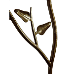 Стеллаж металлический с птичками Primavera варинант исполнения - 5 | Loft Concept в Самаре