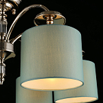 Люстра потолочная Nikoletta с бирюзовым плафоном варинант исполнения - 4 | Loft Concept в Самаре