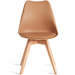 Стул с мягким сиденьем Arvika Latte варинант исполнения - 5 | Loft Concept в Самаре