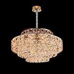 Люстра хрустальная в неоклассическом стиле на золотистом каркасе Majesty варинант исполнения - 6 | Loft Concept в Самаре