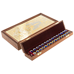 Нарды настольные из натурального камня лазурит и долерит Backgammon from Stone варинант исполнения - 4 | Loft Concept в Самаре
