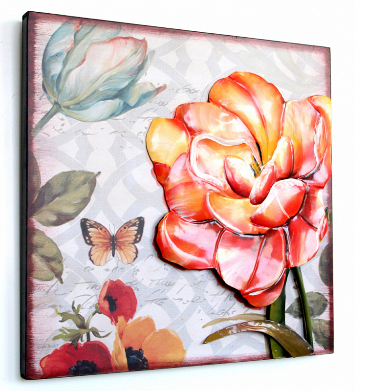 Аксессуар настенный из металла Blank Space Flower Мульти в Самаре | Loft Concept 