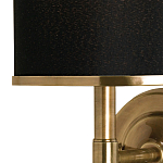 Бра с черным цилиндрическим абажуром Mid Century варинант исполнения - 1 | Loft Concept в Самаре