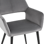 Стул с подлокотниками серый NEASAN STOOL варинант исполнения - 6 | Loft Concept в Самаре