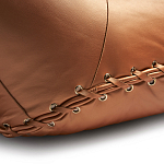 Дизайнерское кожаное кресло в форме руки Poltronova Joe Gold  Armchair варинант исполнения - 9 | Loft Concept в Самаре