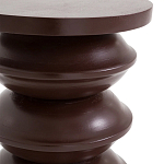 Фигурный приставной столик бордового цвета  AMORPHOUS варинант исполнения - 3 | Loft Concept в Самаре