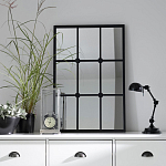 Зеркало-окно Rect Black 90 варинант исполнения - 2 | Loft Concept в Самаре