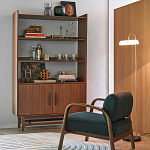 Кресло с каркасом из темного дерева Estay Chair варинант исполнения - 7 | Loft Concept в Самаре