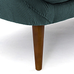 Трехместный диван с обивкой из велюра Belanger Sofa варинант исполнения - 5 | Loft Concept в Самаре