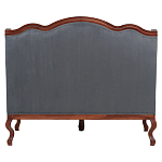 Диван двухместный из натурального бука цвета антрацит Solid Luxury варинант исполнения - 2 | Loft Concept в Самаре