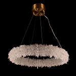Люстра круглая с натуральным горным хрусталем Crystal Shimmer варинант исполнения - 3 | Loft Concept в Самаре