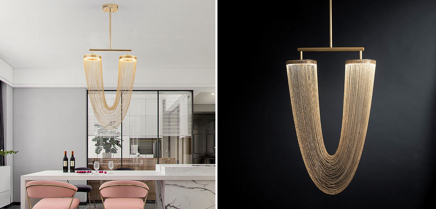 Люстра Otero Gold Larose Guyon Люстра Otero Gold Larose Guyon - Loft-Concept в Самаре