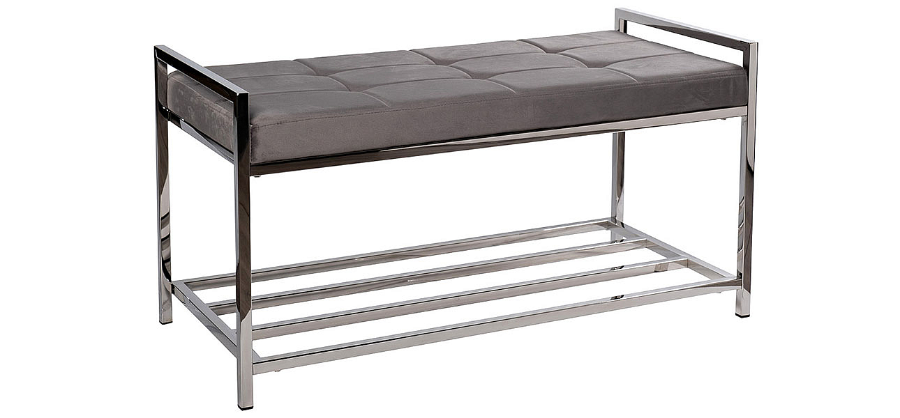Банкетка Tulum gray Банкетка Tulum gray - Loft-Concept в Самаре