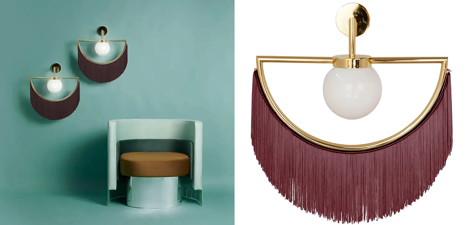 Бра Wink Wall Lamp by Masquespacio for Houtique Wine Бра Wink Wall Lamp by Masquespacio for Houtique Wine - Loft-Concept в Самаре