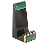 Подставка для телефона из натурального камня малахит Stone Stand варинант исполнения - 1 | Loft Concept в Самаре