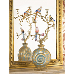 Бронзовый подсвечник Птичий рай Flora варинант исполнения - 5 | Loft Concept в Самаре